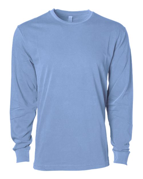 Unisex Premium Long Sleeve T-Shirt - Pigment Light Blue