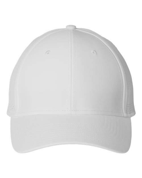 Fundamental Gameday Stretch Cap - White/ Black