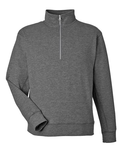 Unisex Electric Fleece Quarter-Zip Sweatshirt - Electric Onyx