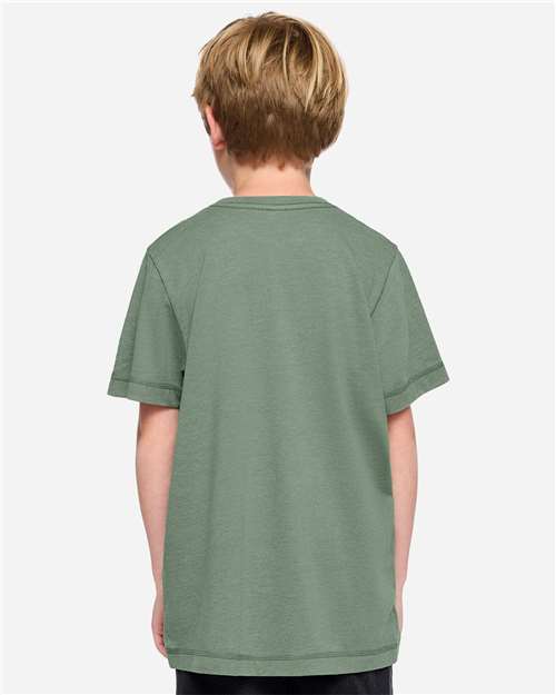 Youth Vintage Wash Tee - Washed Basil