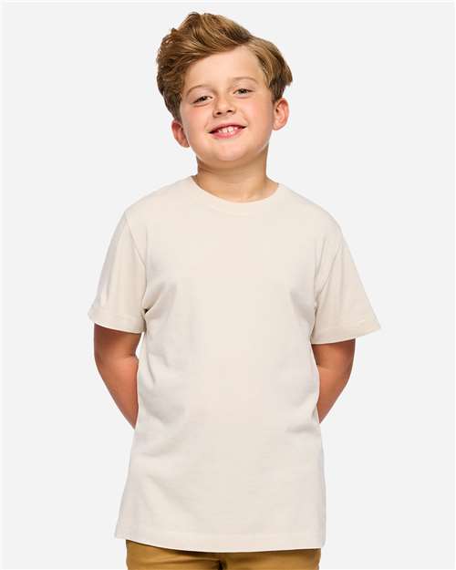 Youth Vintage Wash Tee - Washed Natural