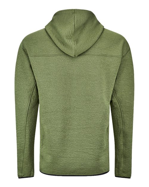 Unisex Pebble Fleece Hooded Pullover - Moss