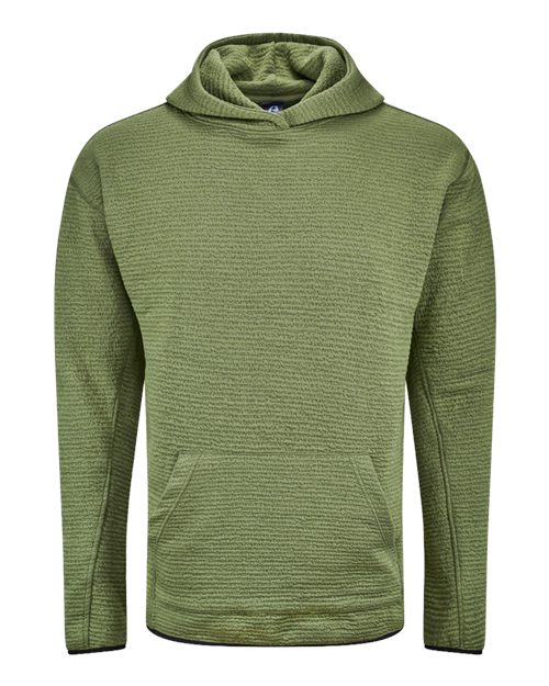 Unisex Pebble Fleece Hooded Pullover - Moss