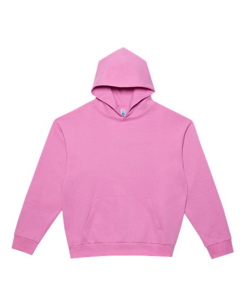 Unisex Urban Pullover Hooded Sweatshirt - Fuchsia Pink