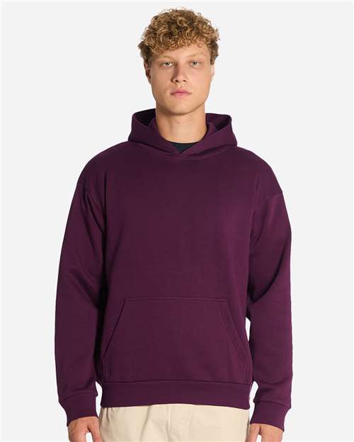 Unisex Urban Pullover Hooded Sweatshirt - Mauve Wine