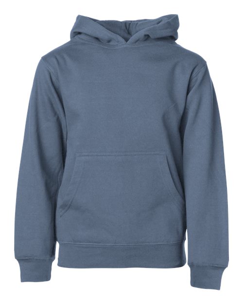Youth Midweight Hooded Sweatshirt - Storm Blue