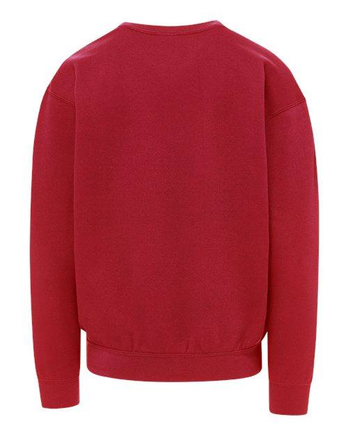 Youth Buddy Crewneck Sweatshirt - Crimson