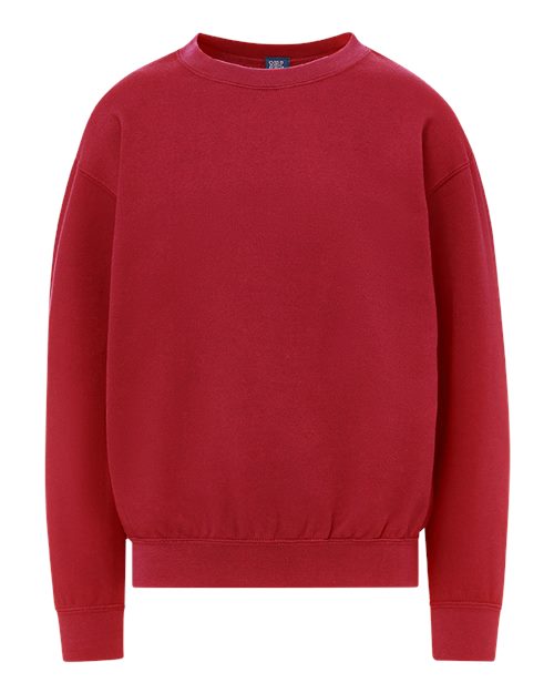 Youth Buddy Crewneck Sweatshirt - Crimson