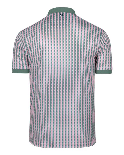 Men's Greens Piqué Polo - Basil
