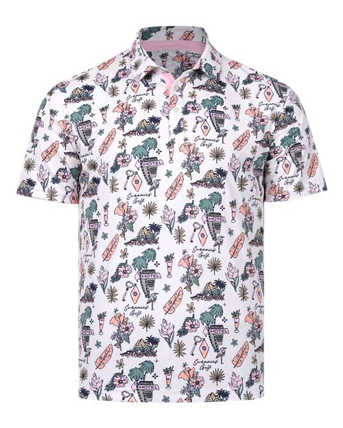 Men's Oasis Polo - Vintage White