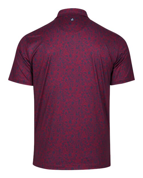 Men's Sunset Polo - Berry