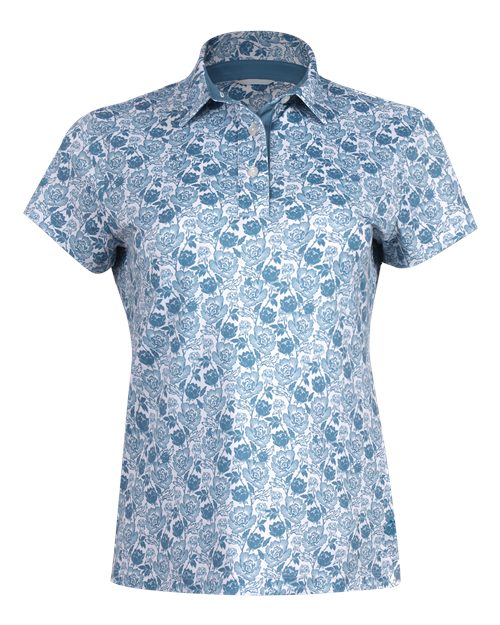 Women's Melissa Piqué Polo - Blue Shadow