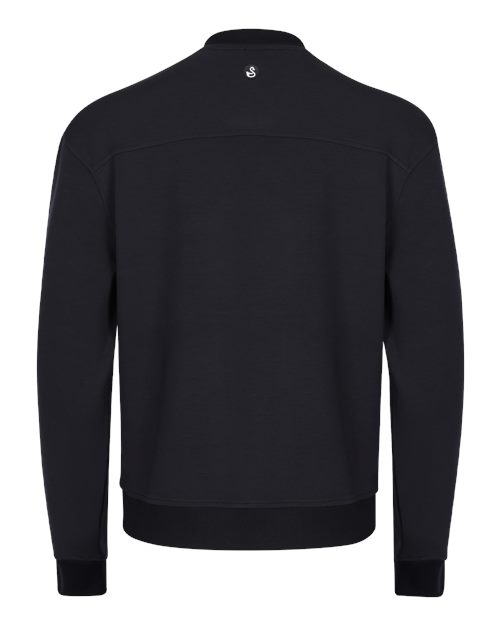 Women's Margaret Cross Neck Sweatshirt - Black