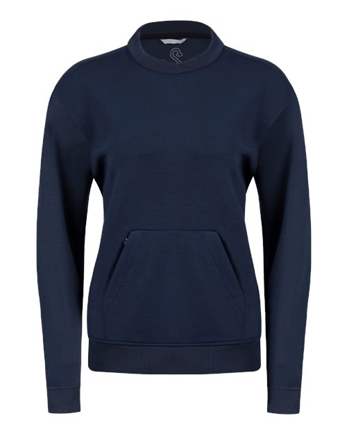 Women's Margaret Cross Neck Sweatshirt - Navy