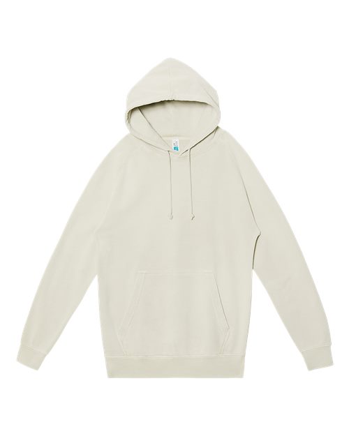 Unisex Vintage Raglan Hooded Sweatshirt - Vintage Arctic
