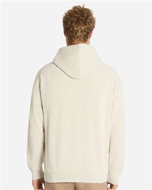 Unisex Vintage Raglan Hooded Sweatshirt - Vintage Arctic