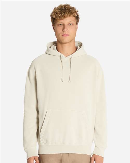 Unisex Vintage Raglan Hooded Sweatshirt - Vintage Arctic