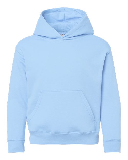 Youth Fleece Hoodie Sweatshirt - Light Blue