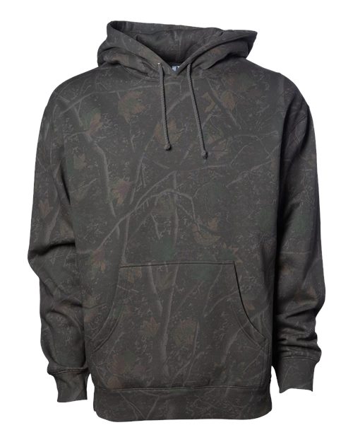 Unisex Heavyweight Hooded Sweatshirt - Darkwood Tree Camo
