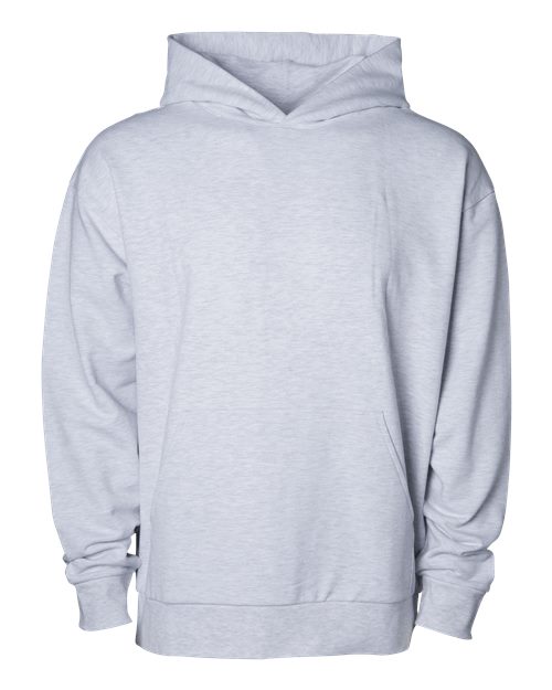 Unisex Avenue Midweight Hooded Sweatshirt - Ash Heather