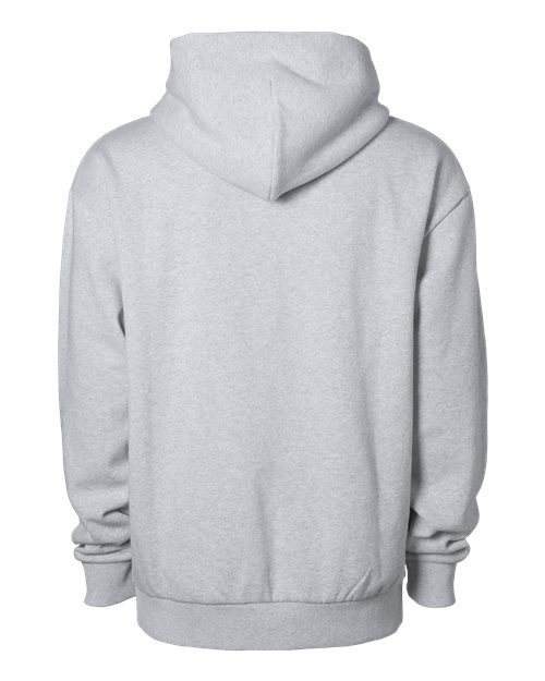 Unisex Mainstreet Heavyweight Full-Zip Hooded Sweatshirt - Grey Heather