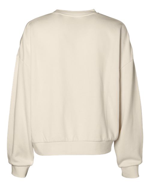 Women's California Wave Wash Sunday Crewneck Sweatshirt - Bone