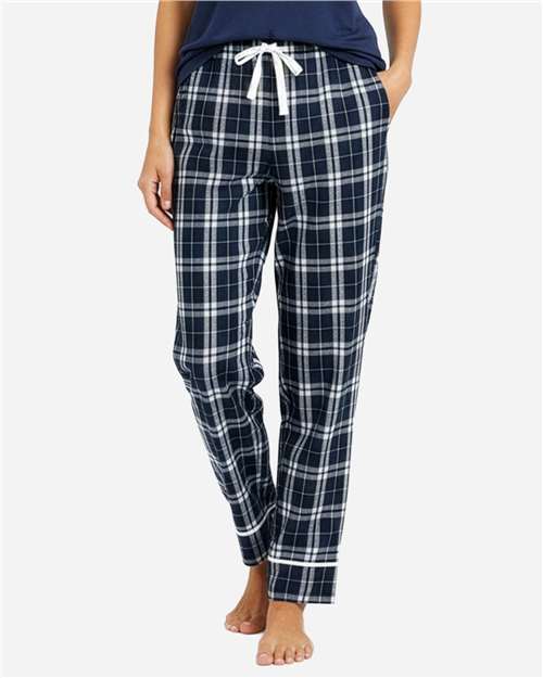 Navy/ Silver Plaid