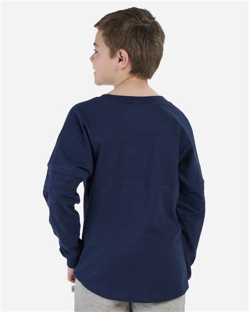 Youth Pom Pom Jersey - Navy