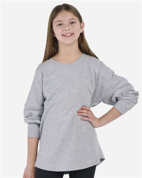 Youth Pom Pom Jersey - Oxford Heather