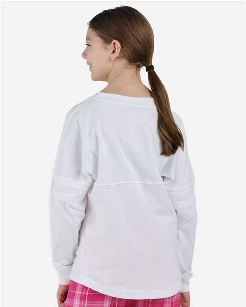 Youth Pom Pom Jersey - White