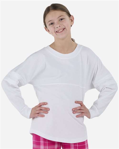 Youth Pom Pom Jersey - White