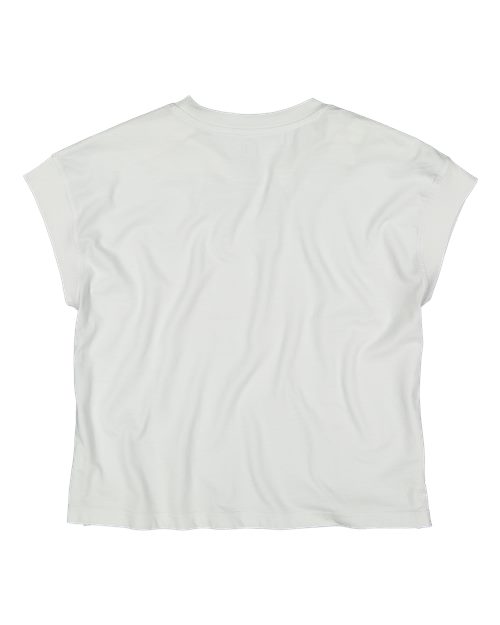 Women's Relaxed Vintage Wash Tee - Washed White