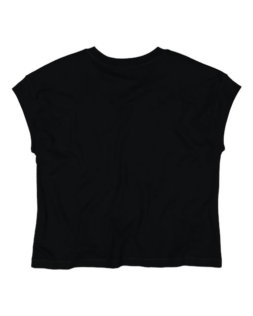 Women's Relaxed Vintage Wash Tee - Washed Jet Black
