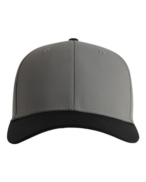 The Elements Recycled Two-Tone Performance Cap - Grey/ Black