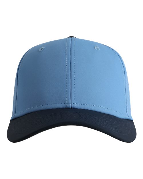 The Elements Recycled Two-Tone Performance Cap - Powder Blue/ Navy