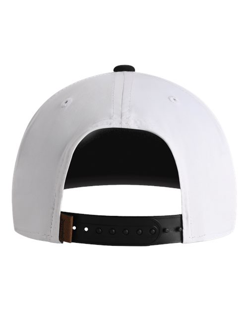The Harrison Cap - White/ Black-Black