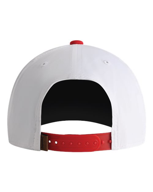 The Harrison Cap - White/ Red-Red