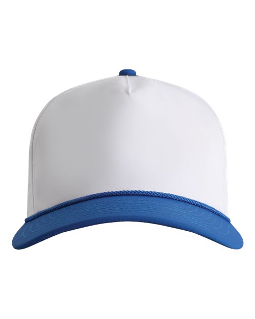 The Harrison Cap - White/ Royal-Royal