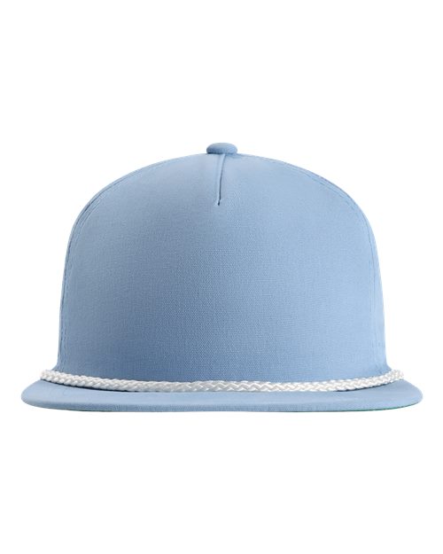 The Original Rope Five-Panel Cap - Light Blue/ White
