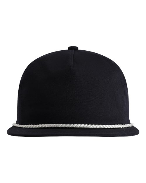 The Original Rope Five-Panel Cap - Navy/ White
