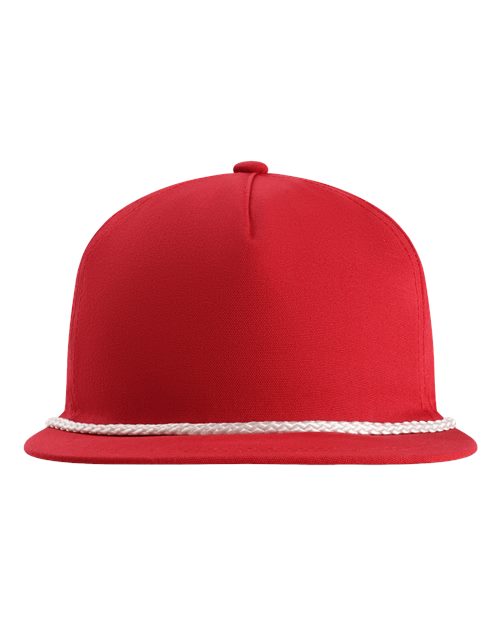 The Original Rope Five-Panel Cap - Red/ White