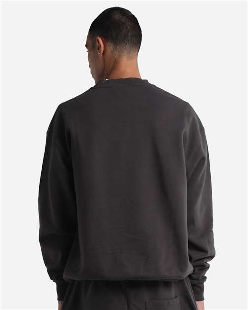 Unisex Max Heavy Fleece Garment-Dyed Crewneck Sweatshirt - Shadow