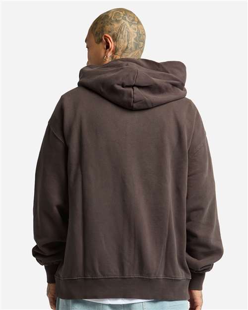 Unisex Max Heavy Fleece Garment-Dyed Full-Zip Hooded Sweatshirt - Shadow