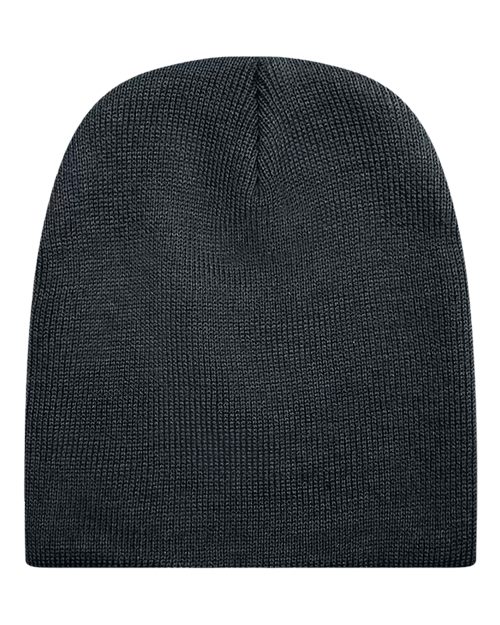 Knit Winter Beanie - Black