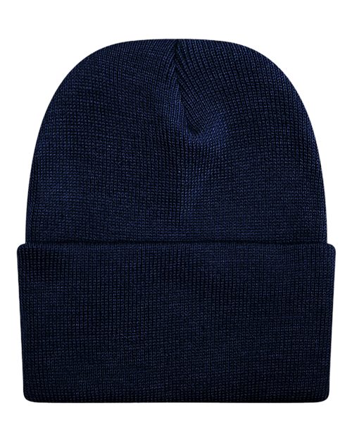 Solid Knit Ski Hat - Navy