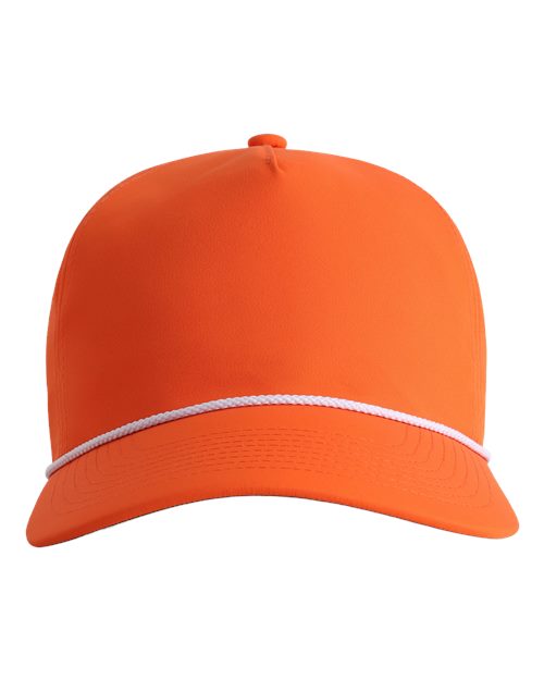 The Harrison Cap - Orange/ White