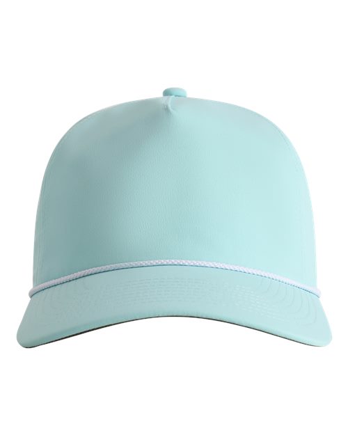 The Harrison Cap - Robins Egg/ White