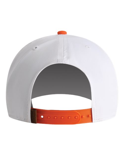 The Harrison Cap - White/ Orange-Orange