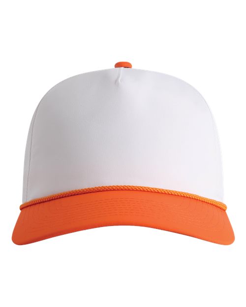 The Harrison Cap - White/ Orange-Orange