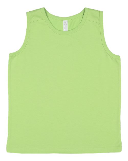 Youth Fine Jersey Tank Top - Key Lime